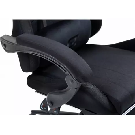 Кресло игровое GT Racer X-2325 Fabric Black LED (X-2325 Fabric Black L) - Фото 10