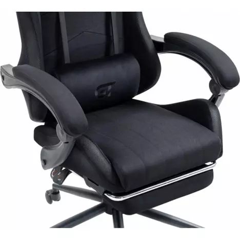 Кресло игровое GT Racer X-2325 Fabric Black LED (X-2325 Fabric Black L) - Фото 11