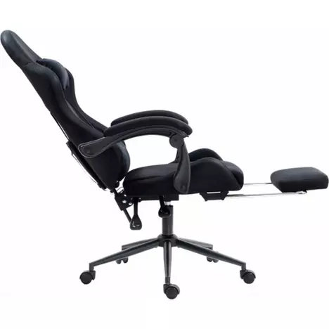 Кресло игровое GT Racer X-2325 Fabric Black LED (X-2325 Fabric Black L) - Фото 7