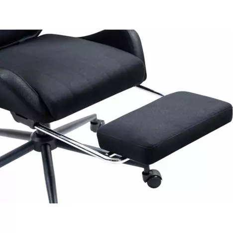 Кресло игровое GT Racer X-2325 Fabric Black LED (X-2325 Fabric Black L) - Фото 3