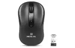 Мышка REAL-EL RM-450W Wireless/Bluetooth Black/Gray (EL123200046)