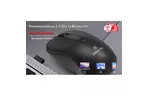 Мышка REAL-EL RM-450W Wireless/Bluetooth Black/Gray (EL123200046)