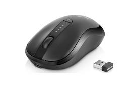 Мышка REAL-EL RM-450W Wireless/Bluetooth Black/Gray (EL123200046) - Фото