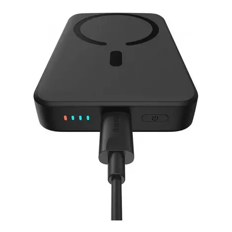 Батарея универсальная Baseus Wireless Magnetic Mini 10000mAh 20W, Black (PPCX030001\PPCXM10) (P10022100112-00) - Фото 2