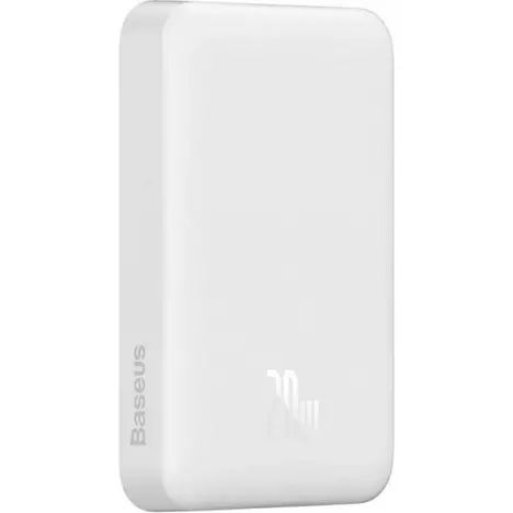 Батарея универсальная Baseus Wireless Magnetic Mini 10000mAh 20W, White (PPCX030002\PPCXM10) (P10022100212-00) - Фото 3
