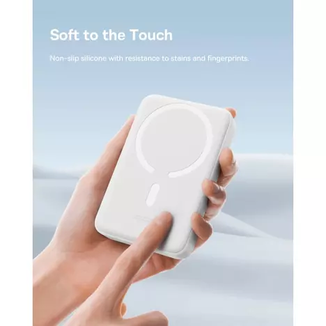 Батарея универсальная Baseus Magnetic Mini 10000mAh 30W, White (PPCX110002\PPCXM1030) (P10022105212-01) - Фото 1