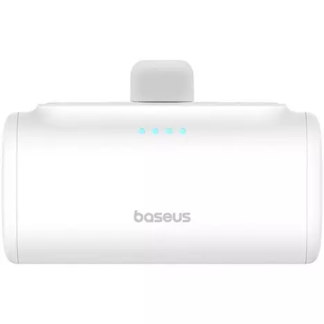 Батарея универсальная Baseus Compact 4900mAh 20W Lightning, White (PPWC05I) (P10068304212-00) - Фото 7