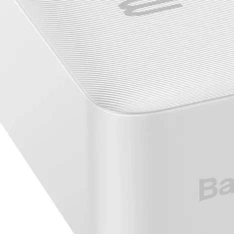 Батарея универсальная Baseus Bipow Overseas 30000mAh 20W, White (PPBD050402) - Фото 2