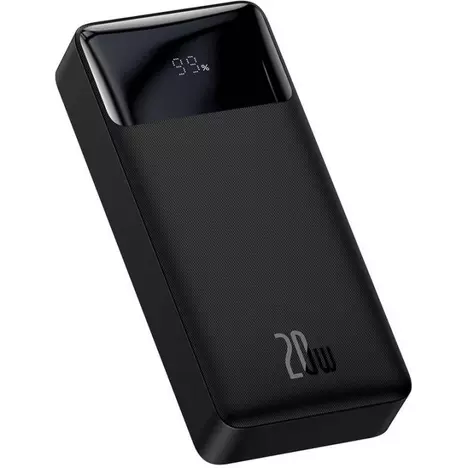 Батарея универсальная Baseus Bipow Digital Display 20000mAh 20W, Black (PPDML-M01) (PPBD050501) - Фото 3
