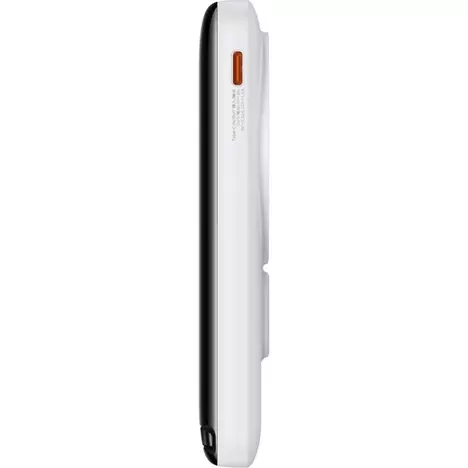 Батарея универсальная Baseus Magnetic Bracket 10000mAh 20W, White (PPCXZ10) (PPCX000002) - Фото 6