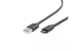 Дата кабель USB 2.0 AM to Type-C 1.0m REAL-EL (EL123500016) - Фото