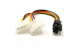Кабель питания Video power 6pin to 2molex Atcom (16185) - Фото