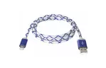 Дата кабель USB 2.0 AM to Lightning 1.0m ACH03-03LT BlueLED backlight Defender (87551)