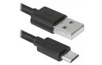 Дата кабель USB08-10BH USB - Micro USB, black, 3m Defender (87469)