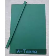 Канал 10 мм с верхней и нижней обложкой А4, зеленый