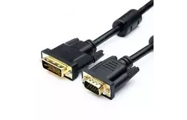 Кабель мультимедийный VGA to DVI-I(24+5) 1.8m Atcom (16143) - Фото