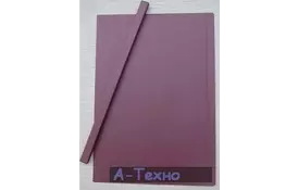 Канал 13 мм с верхней и нижней обложкой А4, бордо - Фото