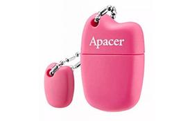 USB флеш накопитель Apacer 16GB AH118 Pink USB 2.0 (AP16GAH118P-1) - Фото