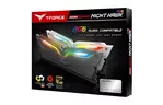 Модуль памяти для компьютера DDR4 16GB (2x8GB) 3000 MHz T-Force Night Hawk White RGB Team (TF2D416G3000HC16CDC01)
