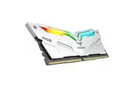Модуль памяти для компьютера DDR4 16GB (2x8GB) 3000 MHz T-Force Night Hawk White RGB Team (TF2D416G3000HC16CDC01)