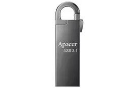 USB флеш накопитель Apacer 32GB AH15A Ashy USB 3.1 (AP32GAH15AA-1) - Фото