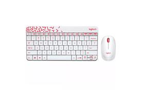 Комплект Logitech Wireless Combo MK240 Ru White (920-008212) - Фото