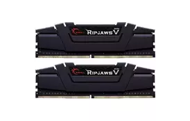 Модуль памяти для компьютера DDR4 16GB (2x8GB) 2800 MHz RipjawsV Gray G.Skill (F4-2800C16D-16GVG) - Фото