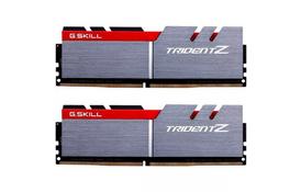 Модуль памяти для компьютера DDR4 16GB (2x8GB) 3200 MHz Trident Z Silver G.Skill (F4-3200C15D-16GTZ) - Фото