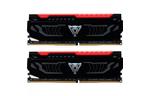 Модуль памяти для компьютера DDR4 16GB (2x8GB) 2400 MHz LED SERIES RED Patriot (PVLR416G240C4K)