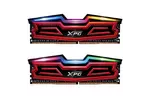 Модуль памяти для компьютера DDR4 16GB (2x8GB) 3000 MHz XPG Spectrix D40 Red ADATA (AX4U300038G16-DRS)