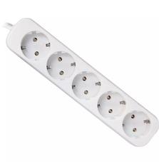 Сетевой удлинитель Defender E518 1.8 m 5 роз white (99229)