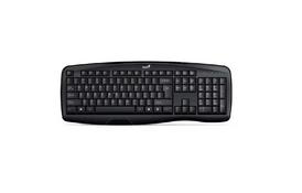 Клавіатура Genius KB-128 USB Black Ukr (31300001410) - Фото