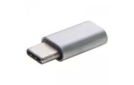 Переходник Type C to MicroUSB Wiretek (WK-AUC2) - Фото