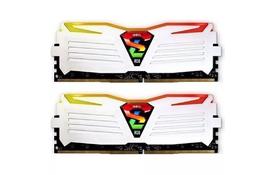 Модуль памяти для компьютера DDR4 16GB (2x8GB) 2400 MHz Super Luce White RGB LED GEIL (GLWC416GB2400C16DC) - Фото