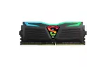 Модуль памяти для компьютера DDR4 16GB (2x8GB) 3200 MHz Super Luce Black RGB LED GEIL (GLC416GB3200C16ADC)