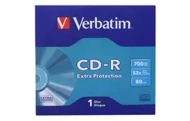Диск CD Verbatim 700Mb 52x Jacket 50 pcs Extra (43843-02) - Фото