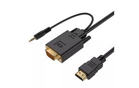 Переходник HDMI to VGA Cablexpert (A-HDMI-VGA-03-6) - Фото