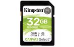 Карта памяти Kingston 32GB SDHC class 10 UHS-I U3 Canvas Select (SDS/32GB)