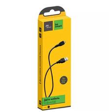 Дата кабель USB 2.0 AM to Micro 5P 1.0m Black Florence (FD-M1-2B)