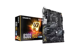 Материнська плата GIGABYTE B360 HD3 - Фото