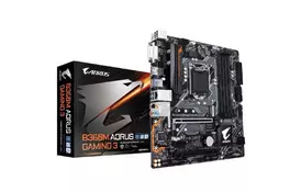 Материнська плата GIGABYTE B360M AORUS GAMING 3 - Фото
