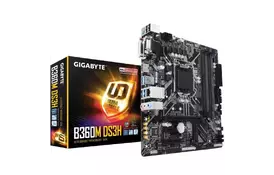Материнська плата GIGABYTE B360M DS3H - Фото