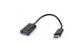 Дата кабель OTG USB 2.0 AF to Type-C 0.2m Cablexpert (A-OTG-CMAF2-01) - Фото