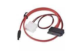 Кабель для передачи данных Molex+SATA to MicroSATA 0.25m Cablexpert (CC-MSATA-001) - Фото