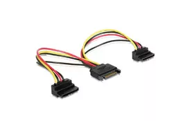 Кабель питания SATA power 0.15m Cablexpert (CC-SATAM2F-02) - Фото