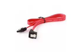 Кабель для передачи данных SATA III 0.8m Cablexpert (CC-SATAM-DATA90-0.8M) - Фото