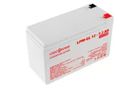 Батарея к ИБП LogicPower LPM-GL 12В 7.2Ач (6561) - Фото
