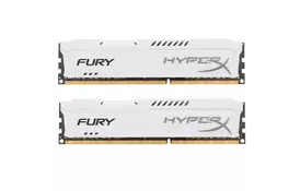 Модуль памяти для компьютера DDR4 32GB (2x16GB) 2933 MHz HyperX FURY White Kingston (HX429C17FWK2/32) - Фото
