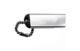 USB флеш накопитель Silicon Power 32GB Touch 830 Silver USB 2.0 (SP032GBUF2830V3S) - Фото