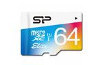 Карта памяти Silicon Power 64GB microSDXC class 10 UHS-I (SP064GBSTXBU1V20)